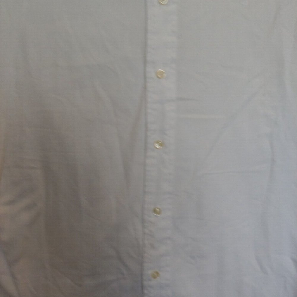 Lauren Ralph Lauren blue label white Yardmouth button shirt size 151/2 32/33 - Picture 3 of 12